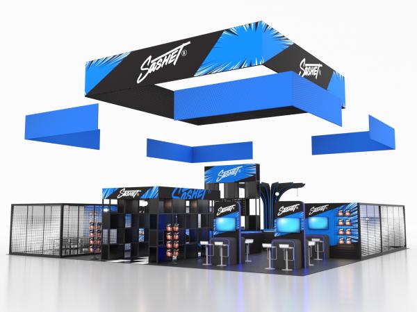 VK-5227 Reconfigurable Island Trade Show Exhibit -- Image 3