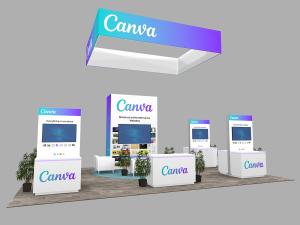 VK-5218 Island Trade Show Exhibit -- Image 1