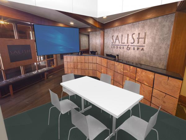 RE-9211 Island Rental Trade Show Exhibit -- Interior View 2