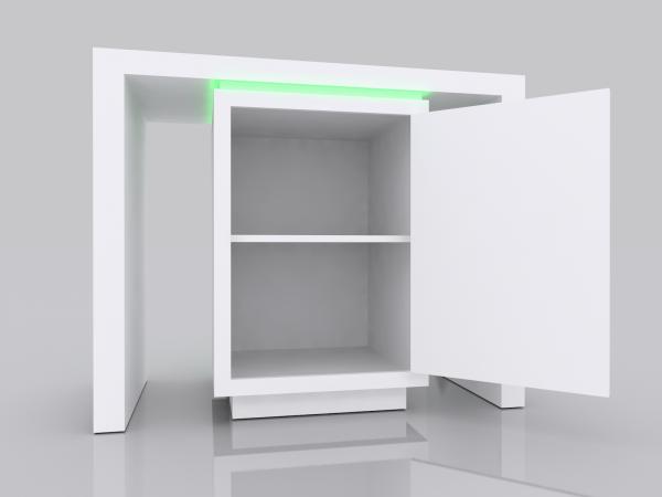 MOD-1743 Waterfall Workstation Counter -- Image 4