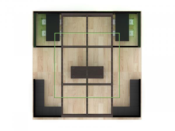 ECO-4058 Sustainable Hybrid Island - Plan View