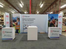 GK-2027 Gravitee Modular Inline with SEG Fabric Graphics -- View 2