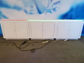 Custom Peninsula Island with 16 ft. Backwall with SEG Graphic -- View 6