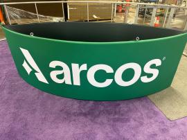 RENTAL: RE-9170 Island Design with 80" Wide x 42" Deep x 190" High Gravitee Storage Tower -- View 5