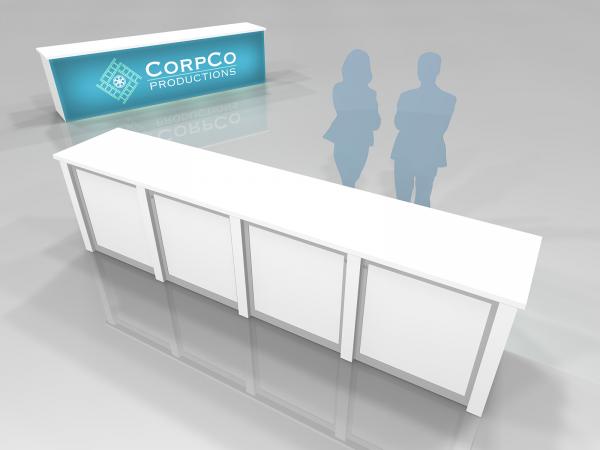 RE-1620 Trade Show Custom Rental Counter  -- Image 3