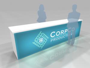 RE-1620 Trade Show Custom Rental Counter -- Image 1