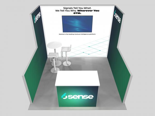 RE-1098 Trade Show Exhibit with Lightbox -- Image 3
