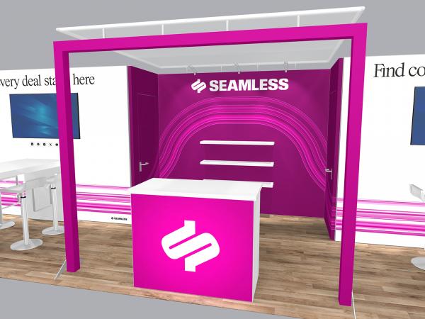 RENTAL | RE-3009 SuperNova LED Inline Exhibit -- View 4