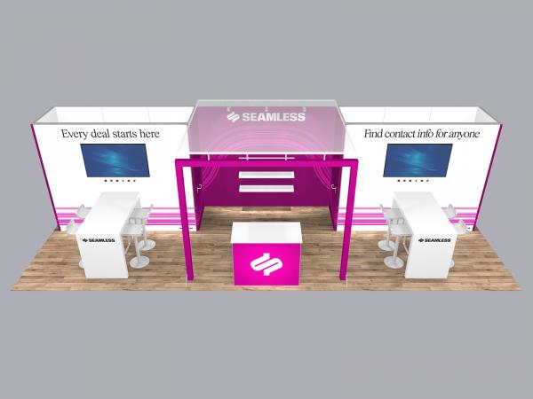 RENTAL | RE-3009 SuperNova LED Inline Exhibit -- View 5