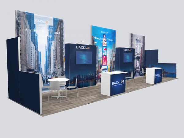 RENTAL |  RE-4004 SuperNova LED Inline Exhibit -- View 3