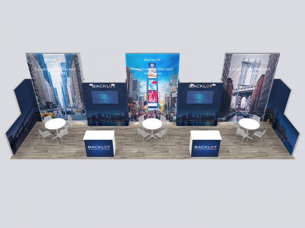 RENTAL |  RE-4004 SuperNova LED Inline Exhibit -- View 4