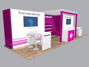 RENTAL | RE-3009 SuperNova LED Inline Exhibit -- View 3
