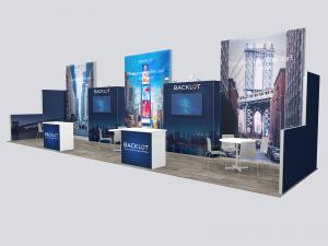 RENTAL |  RE-4004 SuperNova LED Inline Exhibit -- View 2
