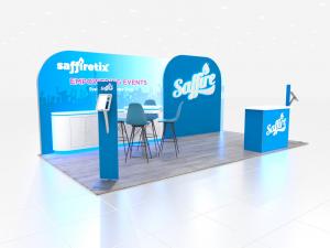 VK-4055 Custom Modular Inline Exhibit -- View 1